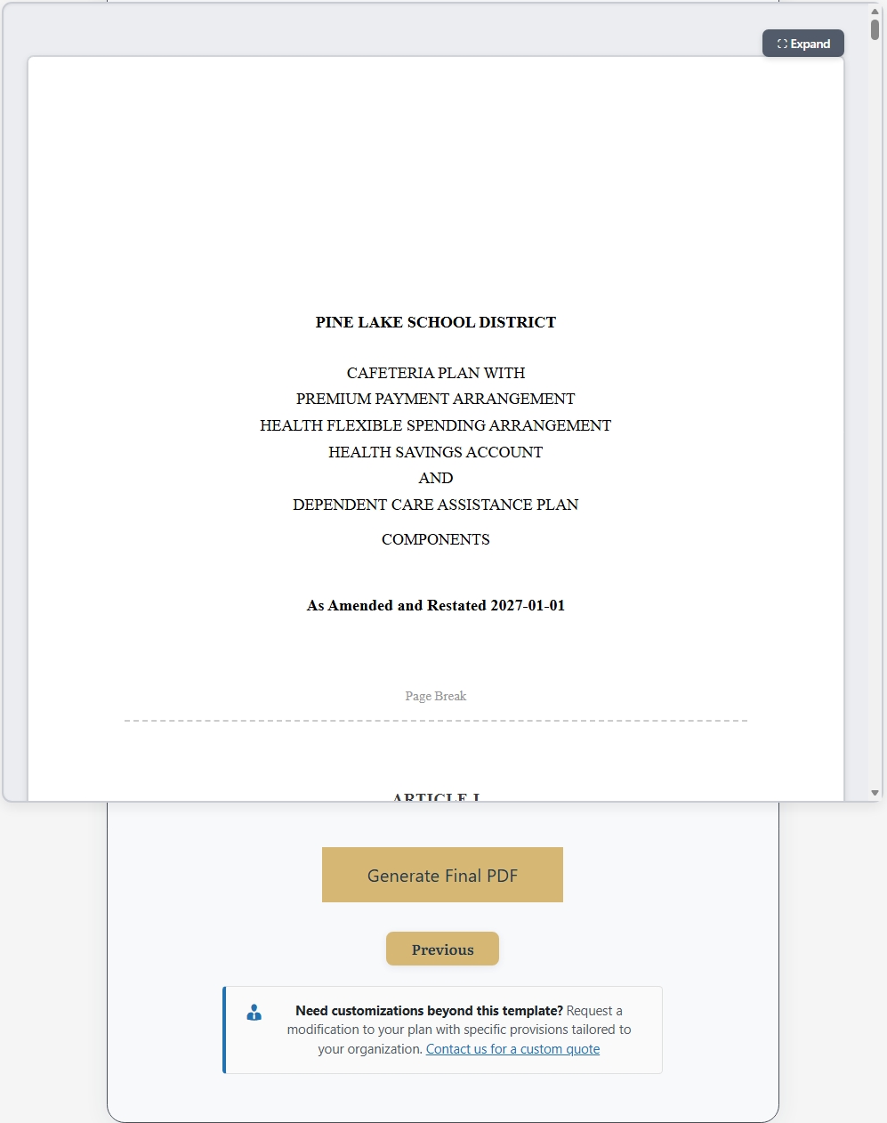 Screenshot: Step 7 – Final Download Page